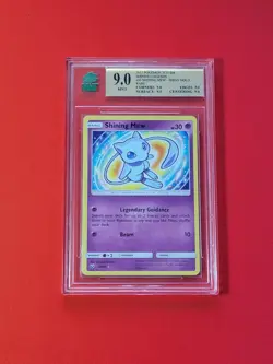 Pokemon Shining Mew MNT 9 #40 Shining Legends - Image 1