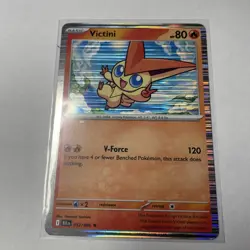 Pokemon TCG - Victini - 012/086 - (Holo Rare) - SV: Black Bolt ENGLISH NM - Image 1
