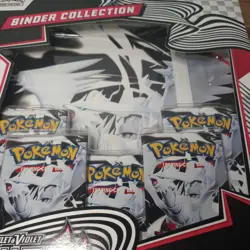 Pokemon Scarlet & Violet White Flare Binder Collection Box NEW - Image 5