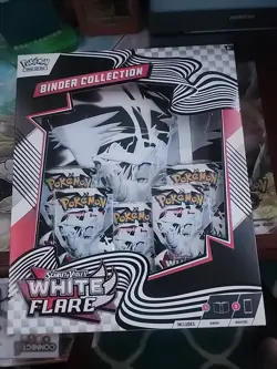 Pokemon TCG: Scarlet & Violet 10.5 White Flare Binder Collection Box NEW/SEALED 196214129221 - Image 1