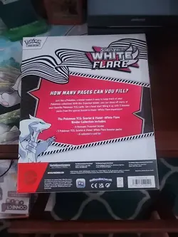 Pokemon TCG: Scarlet & Violet 10.5 White Flare Binder Collection Box NEW/SEALED 196214129221 - Image 2