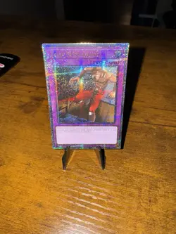 Yugioh Trap Dustshoot QCSR Quarter Century Secret Rare RA04-EN121 1st Edition NM - Image 1