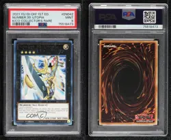 Number 39: Utopia 1st Ed. YuGiOh King's Court PSA 9 MINT 0h5h - Image 3