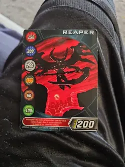 Bakugan HSP Card - Reaper - Gate Card - Battle Brawlers - Image 1