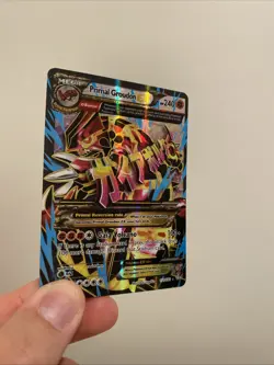 Pokemon Groudon EX Full Art Holo Ultra Rare Card XY Primal Clash 151/160 2015 - Image 3
