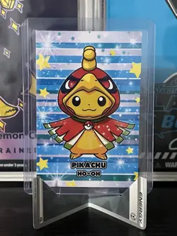 Pokemon 2024 Card Database Pikachu, Ho-Oh, Christmas Poncho - Image 1