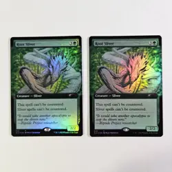1x Root Sliver Foil Extended Art Secret Lair Bonus MTG SLD Magic - Image 3