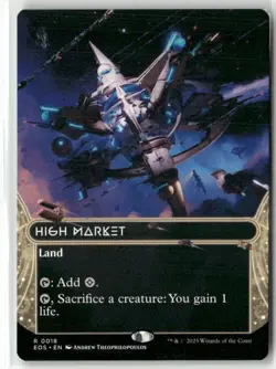 High Market (0018) (Borderless) NM MTG Edge of Eternities: Stellar Sights Magic - Image 1