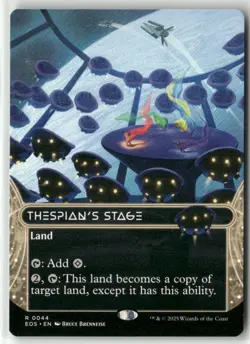 Thespian's Stage (#044) (Borderless) NM MTG Stellar Sights Magic - Image 1