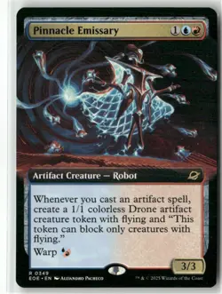 Pinnacle Emissary (Extended Art) 349 NM MTG Edge of Eternities Magic - Image 1