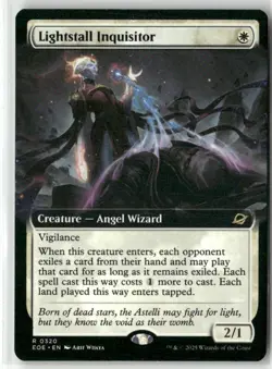 Lightstall Inquisitor (Extended Art) 320 NM MTG Edge of Eternities Magic - Image 1