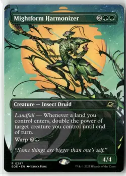 Mightform Harmonizer (Borderless) 297 NM MTG Edge of Eternities Magic - Image 1