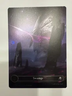 Swamp 0264 (Borderless Foil) Land MTG Edge of Eternities - Image 1