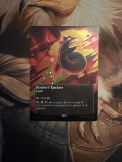 MTG Edge Of Eternities: Stellar Sights Bonders’ Enclave GALAXY FOIL NM PackFresh - Image 1