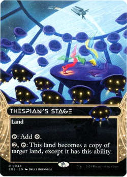 Thespian's Stage (Borderless) - 0044 - Edge of Eternities - MTG NM/M SHIPS NOW - Image 1