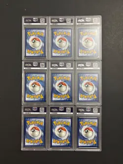 Pokemon 2025 Prismatic Evolutions Eeveelution Stamped Promo Set PSA 9 - Image 2