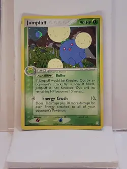 Pokemon Card: JUMPLUFF #11/109 HP90 EX-Team Rocket Returns Rare Holofoil 2004 - Image 1