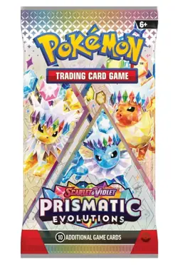 Pokemon Prismatic Evolutions Booster Pack Brand New Factory Sealed 10 Cards - Image 1
