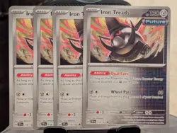 Pokemon TCG Temporal Forces Iron Treads 118/162 x4 Playset - Image 1