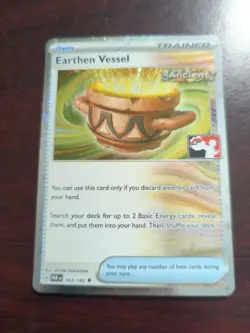 Earthen Vessel 163/182 Play! Pokemon Prize Pack 5 Paradox Rift Cosmos Holo - NM - Image 3