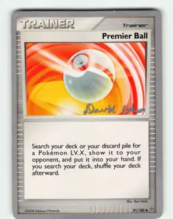 Premier Ball #91/100 Pokemon World's Championship Deck Near Mint or Better - Image 1
