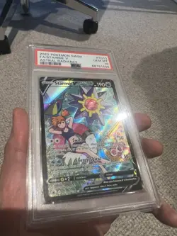 2022 POKEMON SWORD & SHIELD ASTRAL RADIANCE #TG13 FULL ART/STARMIE V PSA 10 - Image 3