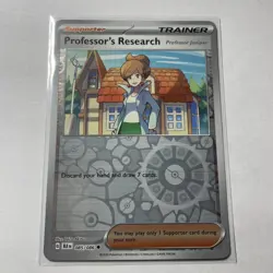 Pokemon TCG Black Bolt 085/086 - Professor's Research Juniper - Reverse Holo NM - Image 1