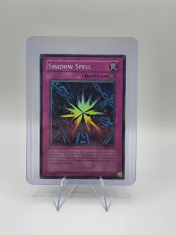 Yugioh Shadow Spell SKE-041 HOLO LP Exellent Condition Super Rare - Image 1