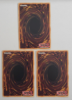 3 x YuGiOh Shaddoll Hedgehog BLHR-EN081 Ultra Rare 1st Ed NM - Image 2