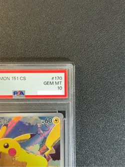 PSA 10 Pikachu 170/151 Art Rare Pokemon Card 151 Simplified Chinese Gem Mint - Image 3