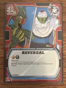 DRAGON BALL CCG The Warriors Return 1st Edition REVERSAL FOIL Card TE-008 - Image 4