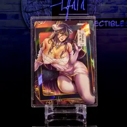 Albedo Waifu Trading Card Dragon Ball Lucky Goddess 2 Premium SP Holo Foil - Image 1