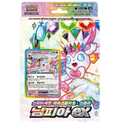 Pokemon Card Game Scarlet & Violet Starter Set Terastal Type Stellar Nymphia ex - Image 1