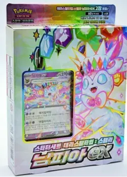 Pokemon Card Game Scarlet & Violet Starter Set Terastal Type Stellar Nymphia ex - Image 4