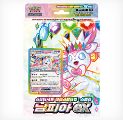 Pokemon Card Game Scarlet & Violet Starter Set Terastal Type Stellar Nymphia ex - Image 1