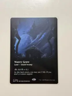 MTG Watery Grave (0286) *Non-Foil* Borderless Rare Edge of Eternities NM/MT - Image 1