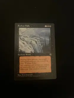 MTG Magic the Gathering Card LP - Koskun Falls - Image 3