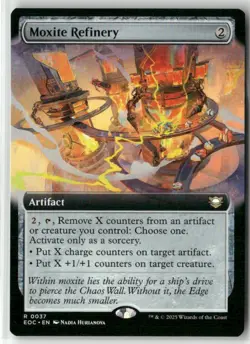 Moxite Refinery (Extended Art) 37 NM MTG Commander: Edge of Eternities Magic - Image 1