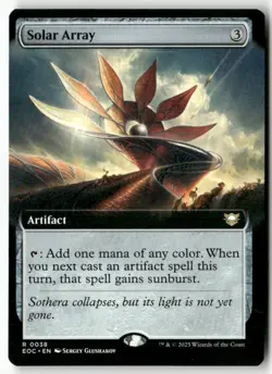 Solar Array (Extended Art) 38 NM MTG Commander: Edge of Eternities Magic - Image 1
