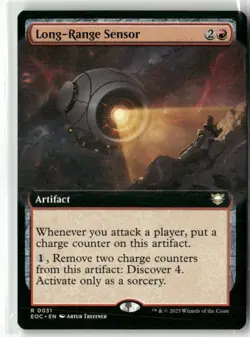 Long-Range Sensor (Extended Art) 31 NM MTG Commander: Edge of Eternities Magic - Image 1