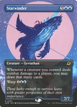 MTG Starwinder (0291) *Non-Foil* Borderless Rare Edge of Eternities NM/MT - Image 1