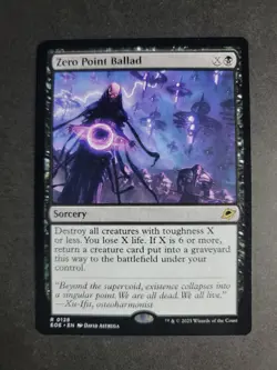 Zero Point Ballad Rare MTG Edge of Eternities - Image 1