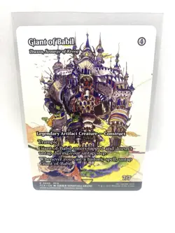 Giant of Babil Traxos, Scourge of Kroog Showcase Final Fantasy 0020 MTG NM/M - Image 1