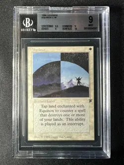 Equinox Magic The Gathering MTG BGS 9 (9.5, 9, 9, 10) - Image 2