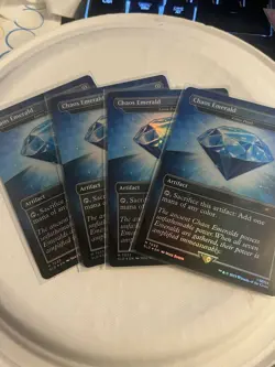 Chaos Emerald Blue 7036 (Lotus Petal) MTG Sonic Secret Lair FREE SHIPPING - Image 2