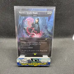 MTG Noctis's Death Magic (Rainbow Foil) Secret Lair x Final Fantasy 1870 FFXV NM - Image 1