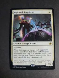 Lightstall Inquisitor Rare MTG Edge of Eternities - Image 1