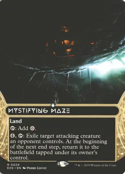 MTG Mystifying Maze (029) *Non-Foil* Borderless Edge of Eternities Stellar NM/MT - Image 1
