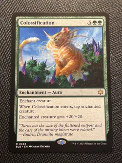 COLOSSIFICATION - MTG - NON FOIL - BLOOMBURROW - BLB - 2024 - NM - Image 1