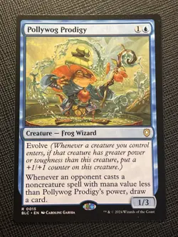 POLLYWOG PRODIGY - MTG - NON FOIL - BLC - BLOOMBURROW COMMANDER - 2024 - NM - Image 1